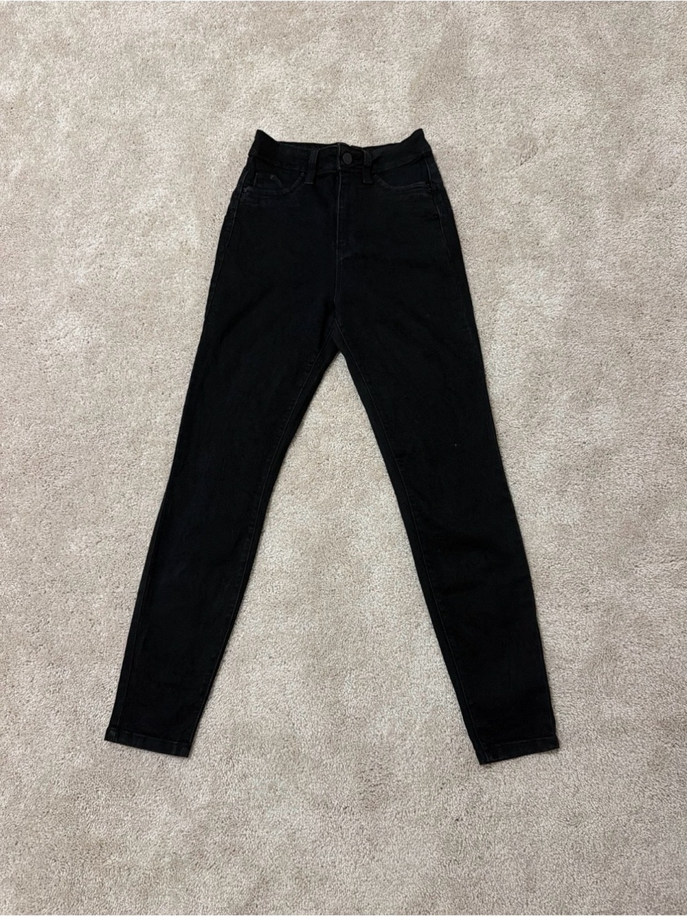 Fashion Nova High Waisted Black Women's Skinny Jeans